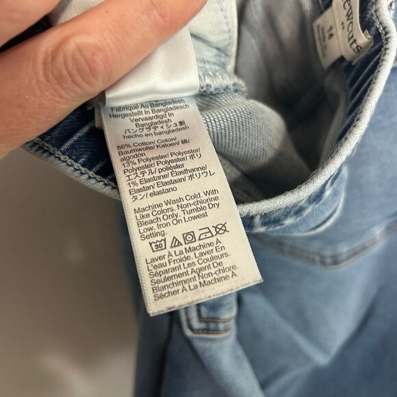 J. Crew Crewcuts Girls Youth Skinny Stretch Denim Jeans Kids Size 14 - Picture 4 of 5
